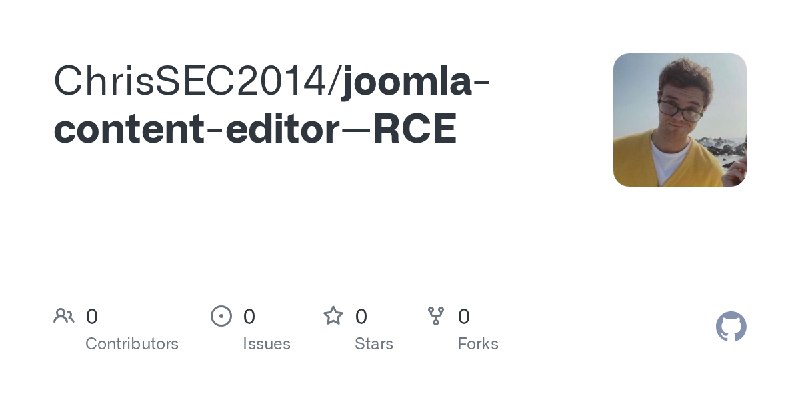 ChrisSEC2014/joomla-content-editor--RCE