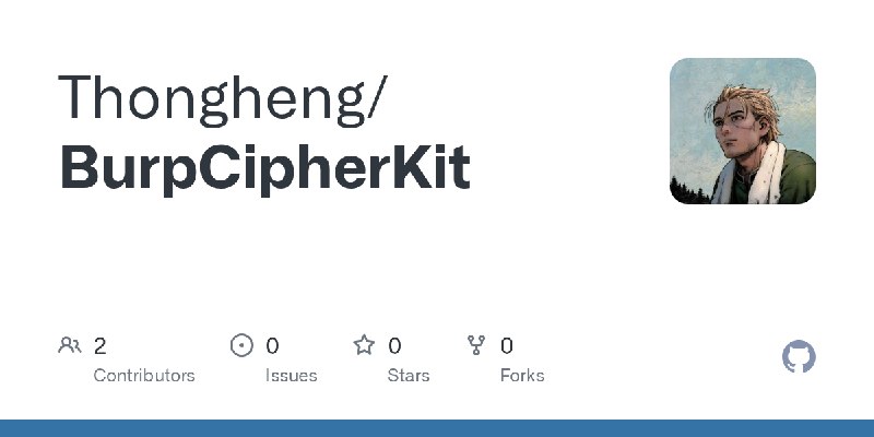 GitHub - Thongheng/BurpCipherKit