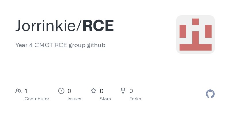 GitHub - Jorrinkie/RCE: Year 4 CMGT RCE group github