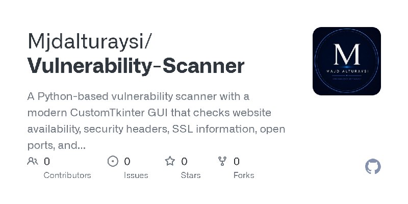 Mjdalturaysi/Vulnerability-Scanner