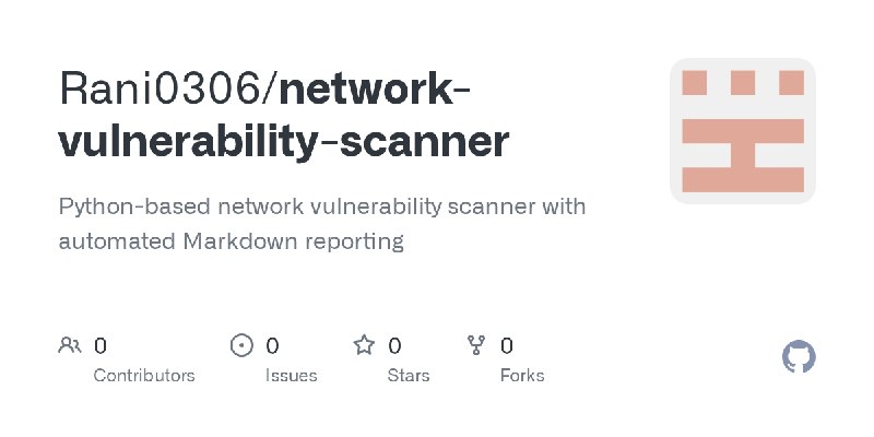 Rani0306/network-vulnerability-scanner