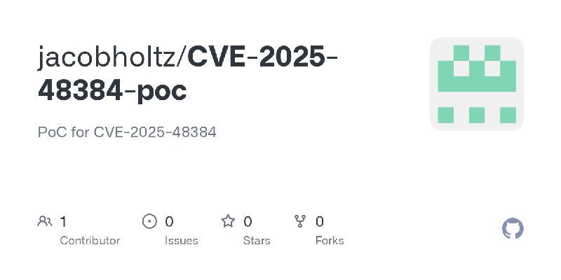 GitHub - jacobholtz/CVE-2025-48384-poc: PoC for CVE-2025-48384