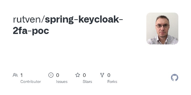 GitHub - rutven/spring-keycloak-2fa-poc