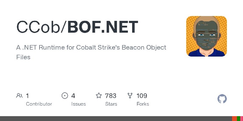 GitHub - CCob/BOF.NET: A .NET Runtime for Cobalt Strike's Beacon Object Files
