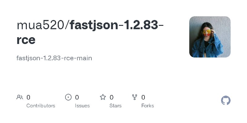 mua520/fastjson-1.2.83-rce