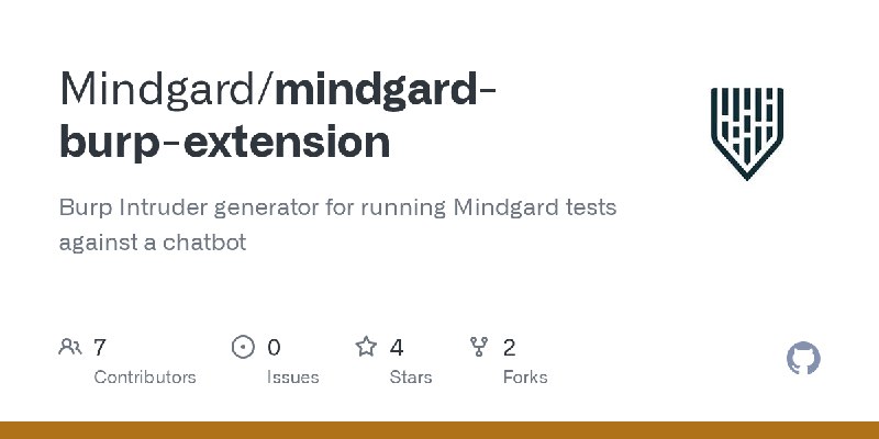 GitHub - Mindgard/mindgard-burp-extension: Burp Intruder generator for running Mindgard tests against a chatbot