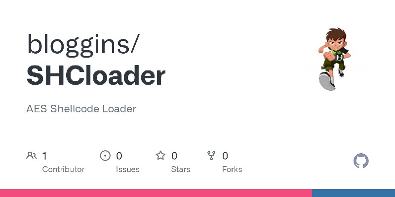 GitHub - bloggins/SHCloader: AES Shellcode Loader