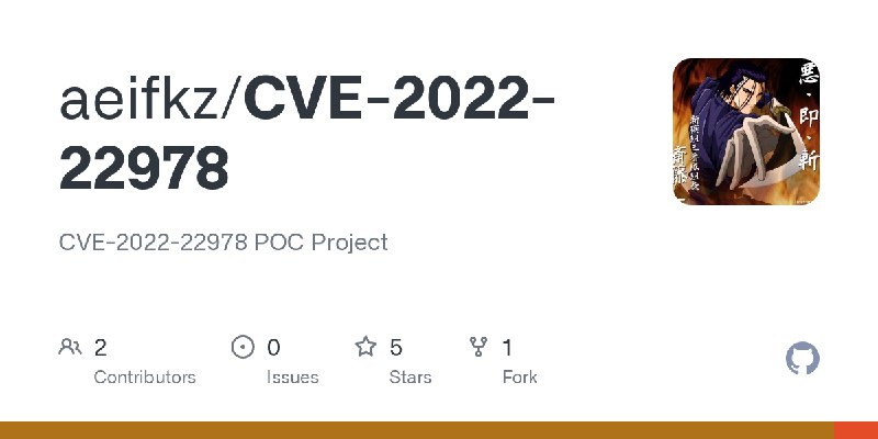 GitHub - aeifkz/CVE-2022-22978: CVE-2022-22978 POC Project