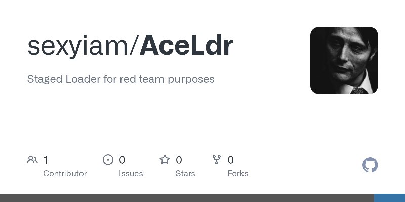GitHub - sexyiam/AceLdr: Staged Loader for red team purposes