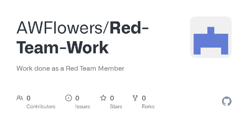AWFlowers/Red-Team-Work