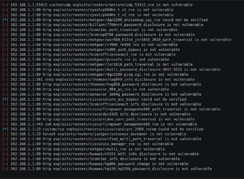GitHub - Rexinazor/routersploit: Exploitation Framework for Embedded Devices.