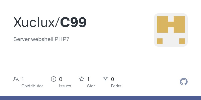 GitHub - Xuclux/C99: Server webshell PHP7