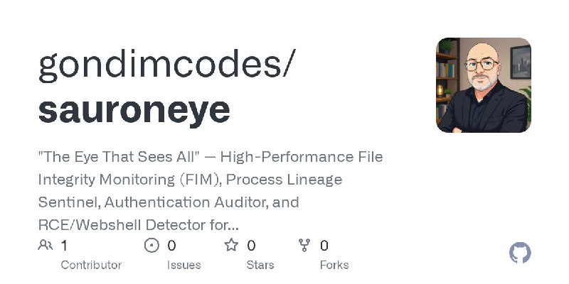 GitHub - gondimcodes/sauroneye: 