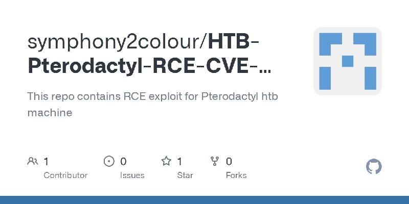 GitHub - symphony2colour/HTB-Pterodactyl-RCE-CVE-2025-49132: This repo contains RCE exploit for Pterodactyl htb machine