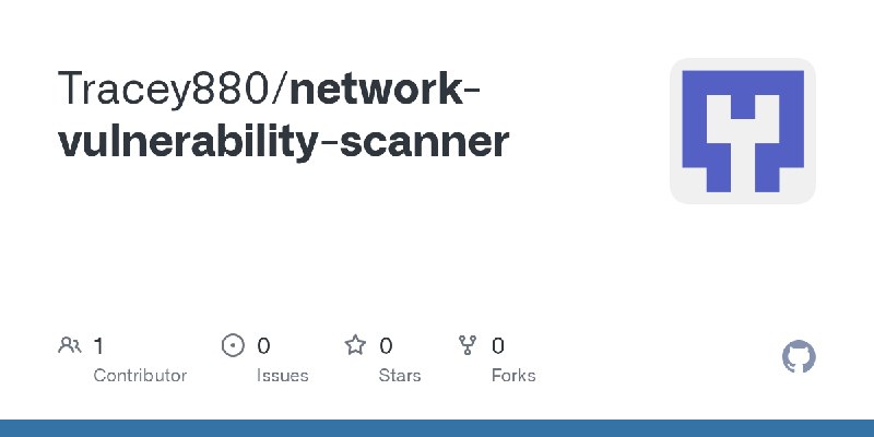 GitHub - Tracey880/network-vulnerability-scanner