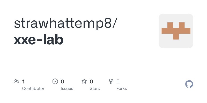 GitHub - strawhattemp8/xxe-lab