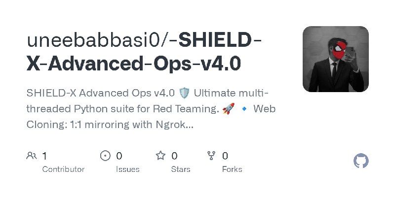 GitHub - uneebabbasi0/-SHIELD-X-Advanced-Ops-v4.0: SHIELD-X Advanced Ops v4.0 🛡️ Ultimate multi-threaded Python suite for Red Teaming.…